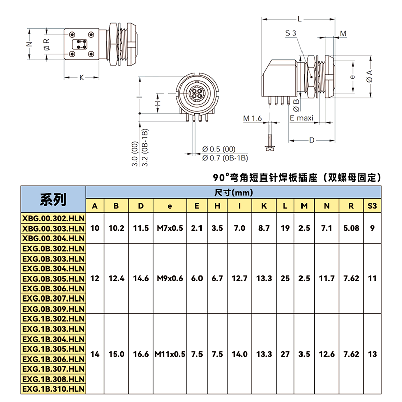 90°弯角短直针焊板插座（双螺母固定）.png