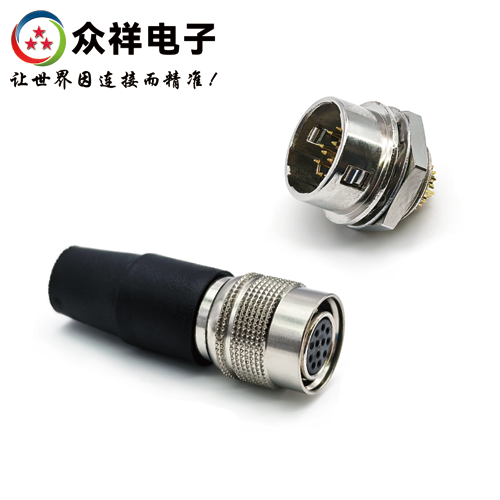 HR10-2号壳体 插头装孔 插座装针