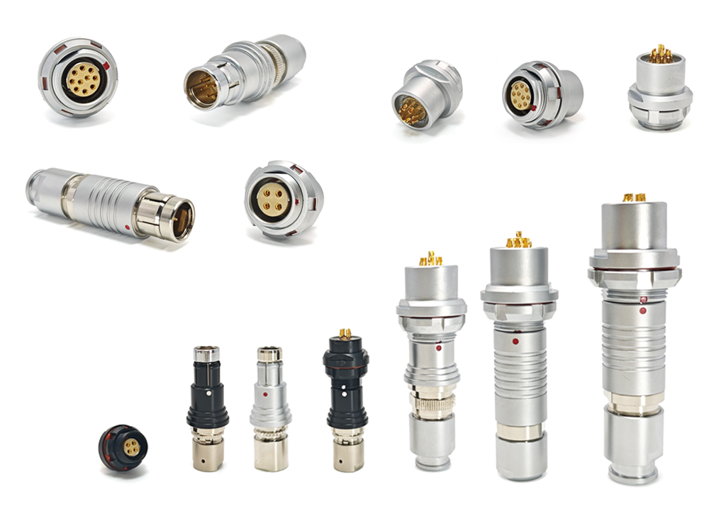 F 系圆形推拉自锁连接器