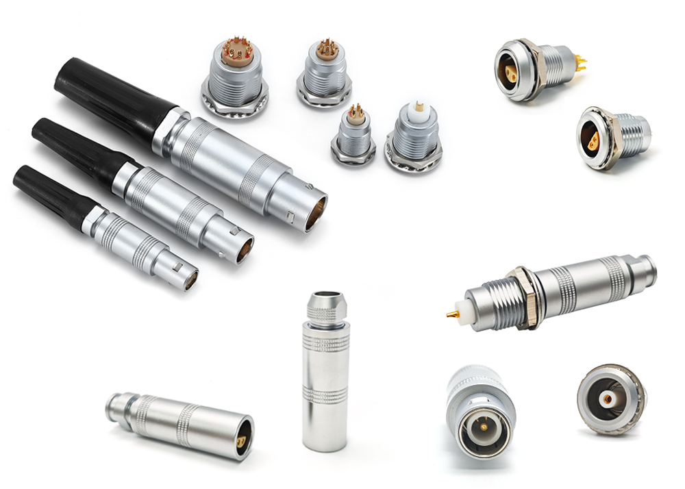 S 系圆形多芯推拉自锁连接器