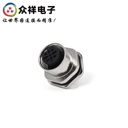 M12-面板款母头 后锁